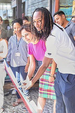  Les jeunes artistes Andy et Leny - collectif MirWart