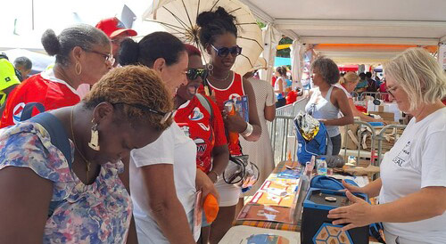 Photo 2 : boîte à risque - Sensibilisation sur le risque inondation 